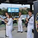 Navy Band Northeast's Rhode Island Sound performs for the Rhode Island FC pre-game show  on military appreciation night at Centerville Bank Stadium in Pawtucket, RI