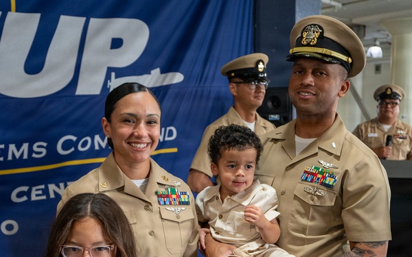 Three Sailors Join Chief Petty Officer Ranks at NAVSUP FLC San Diego
