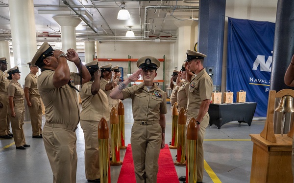 Three Sailors Join Chief Petty Officer Ranks at NAVSUP FLC San Diego
