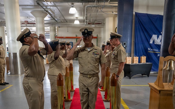 Three Sailors Join Chief Petty Officer Ranks at NAVSUP FLC San Diego