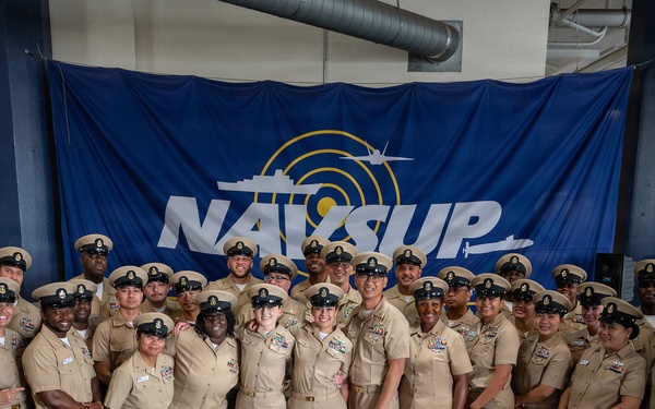 Three Sailors Join Chief Petty Officer Ranks at NAVSUP FLC San Diego
