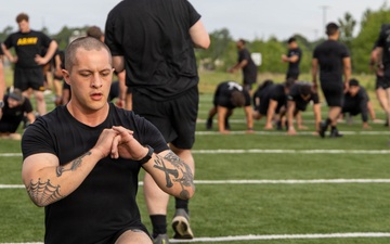 U.S. Army Special Operations (ARSOF) Civil Affairs Conduct Memorial Workout of the Day