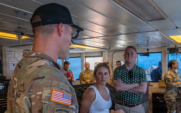 Defense Subcommittee tours LSV-8