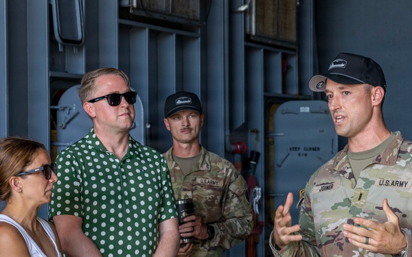 Defense Subcommittee tours LSV-8