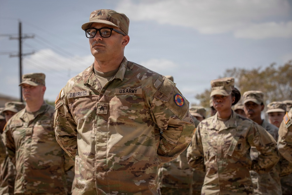 13th ACSC welcomes new Soldiers during patching ceremony