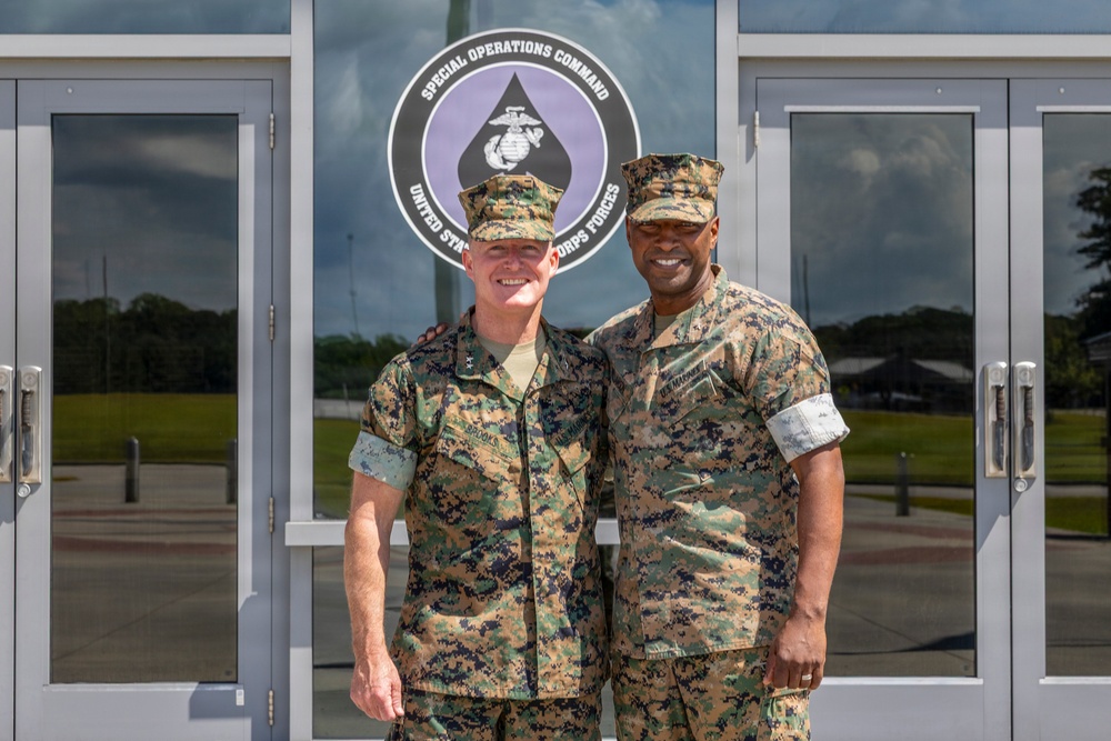 MCIC and MARSOC leadership discuss and information operations integration