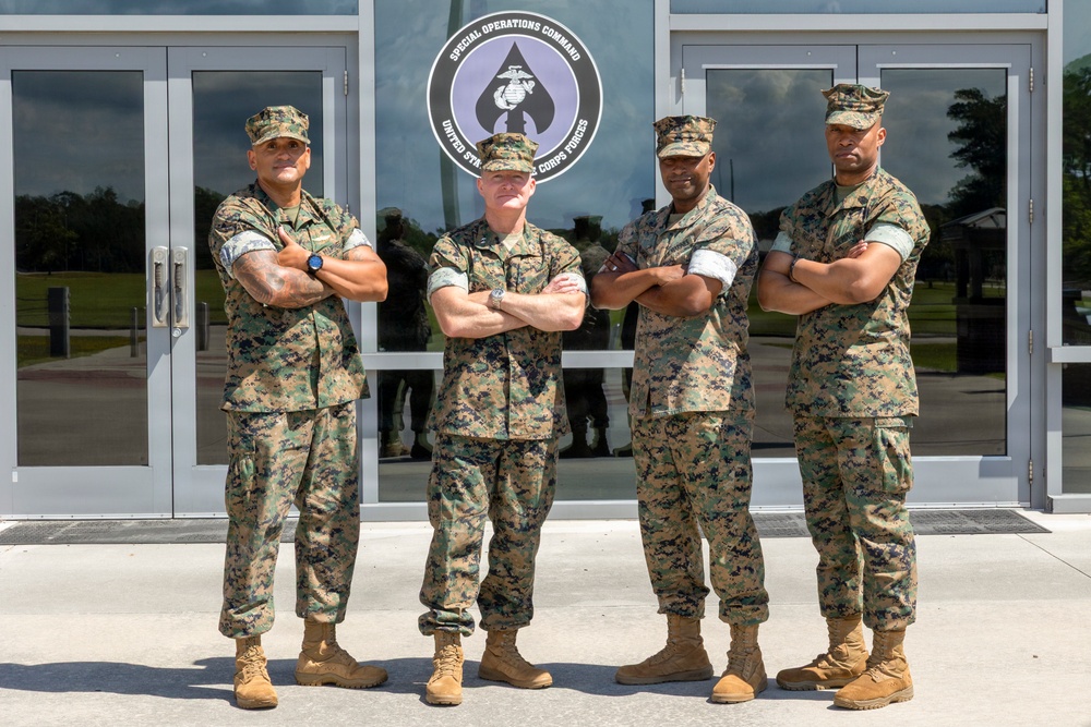 MCIC and MARSOC leadership discuss and information operations integration