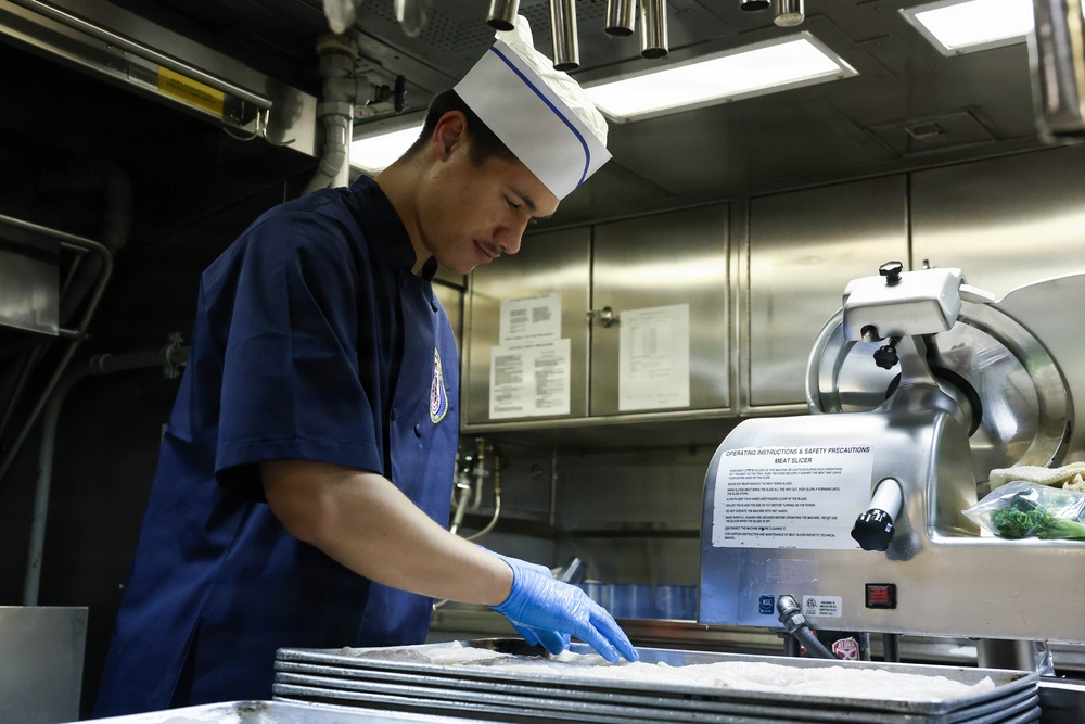 USS Carl M. Levin conducts routine operations