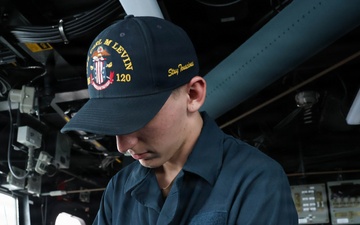 USS Carl M. Levin conducts routine operations