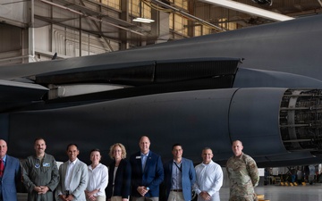 Dyess showcases lift, strike missions to congressional staff delegation