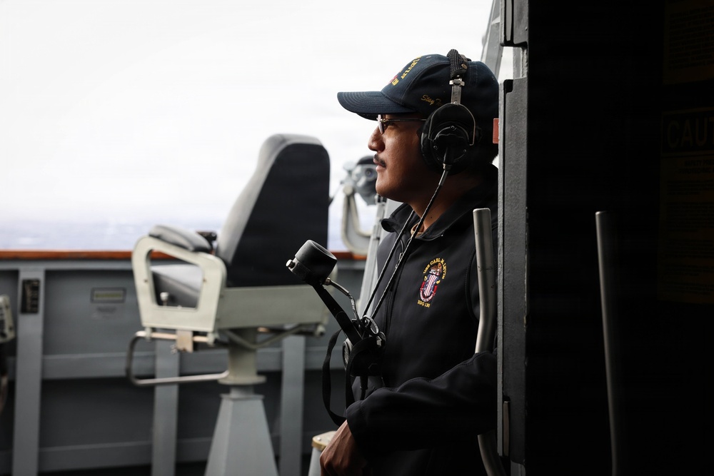 USS Carl M. Levin conducts routine operations