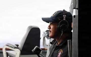 USS Carl M. Levin conducts routine operations