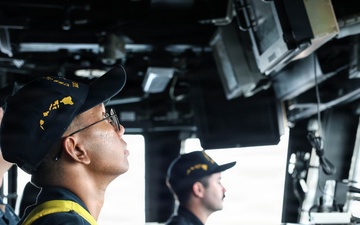 USS Carl M. Levin conducts routine operations