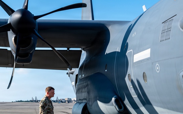 Leading from the flight deck