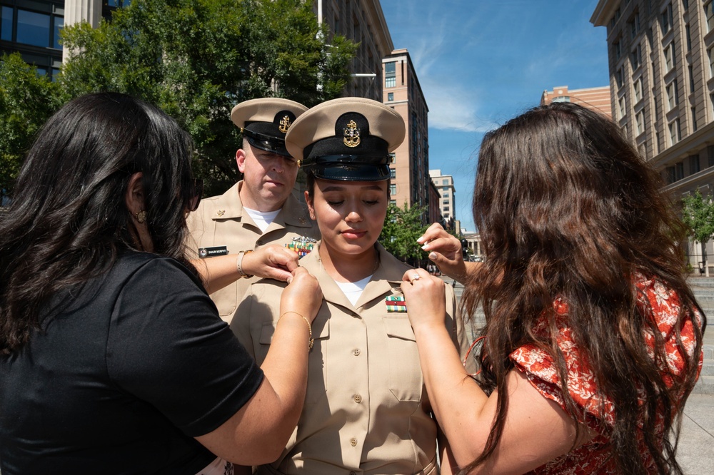 Chief Pinning Ceremony