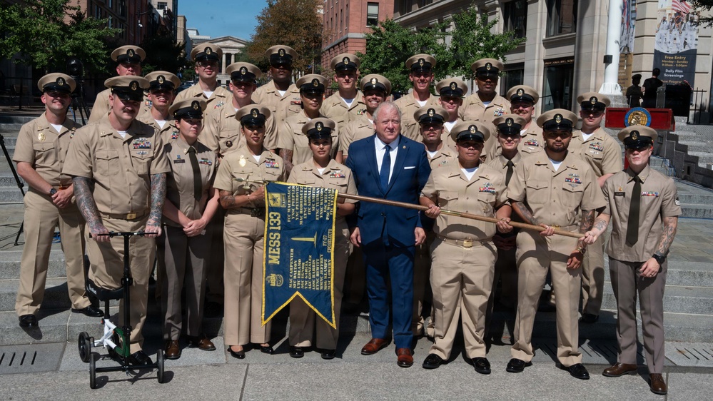 Chief Pinning Ceremony