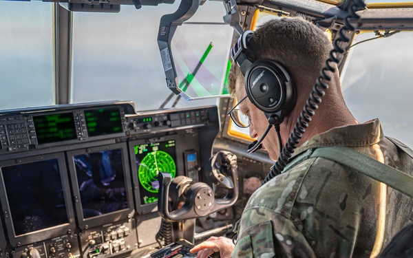 Leading from the flight deck