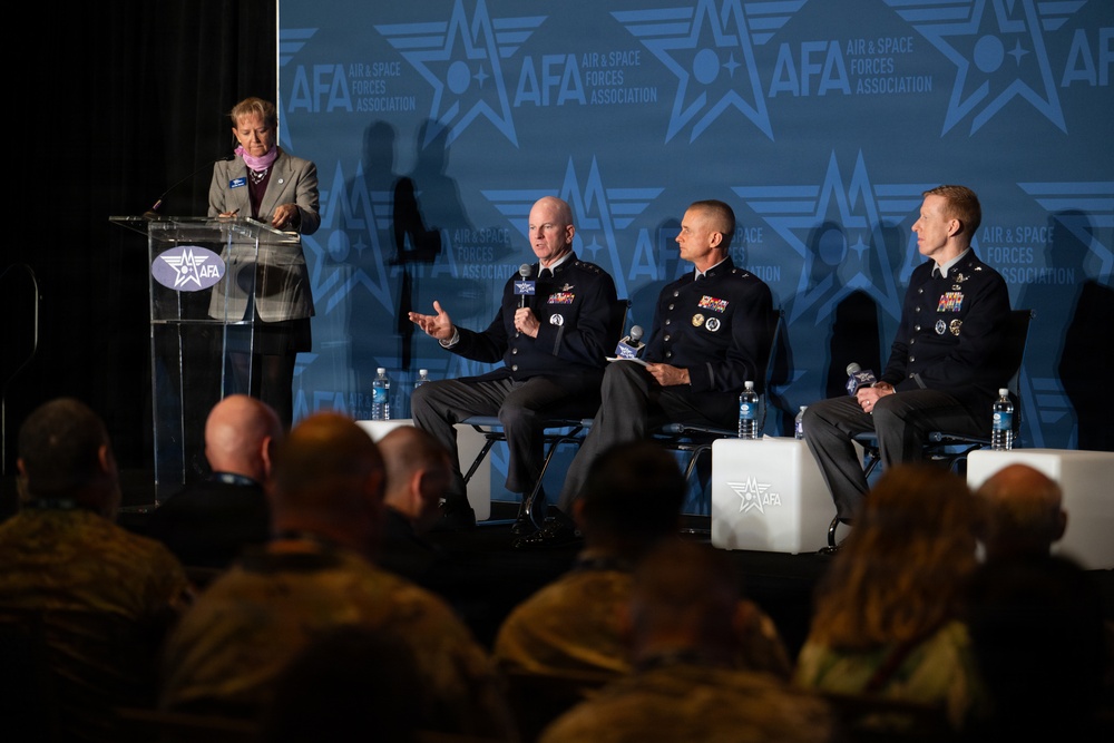 Lt. Gen. Dennis O. Bythewood speaks at Air Space &amp; Cyber Conference 2026