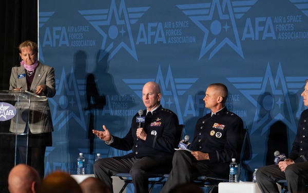 Lt. Gen. Dennis O. Bythewood speaks at Air Space &amp; Cyber Conference 2026