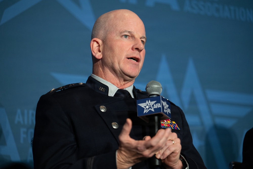 Lt. Gen. Dennis O. Bythewood speaks at Air Space &amp; Cyber Conference 2026
