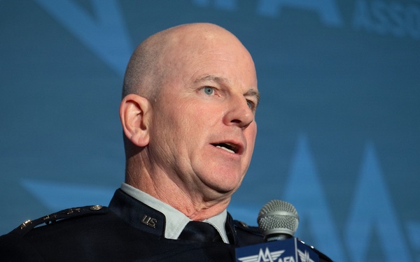 Lt. Gen. Dennis O. Bythewood speaks at Air Space &amp; Cyber Conference 2026