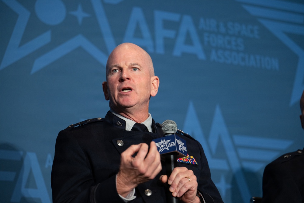 Lt. Gen. Dennis O. Bythewood speaks at Air Space &amp; Cyber Conference 2026