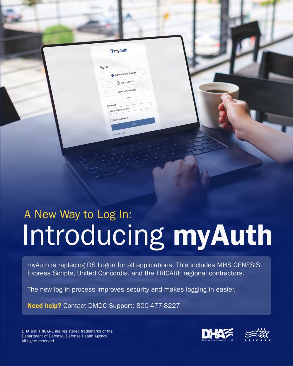 myAuth transition brings new login process to Fort Hood military community