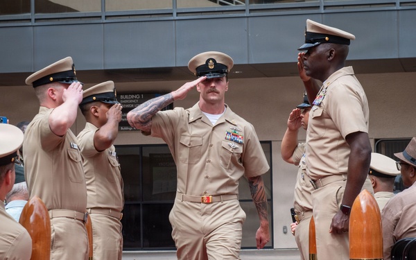 NMRTC San Diego Conducts Chief Pinning Ceremony