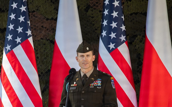 Oleszno cultural center dedicated to Staff Sgt. Michael Ollis, honoring U.S.-Poland bond