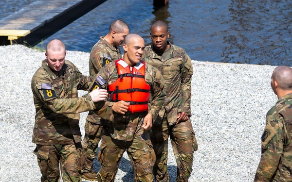 2026 U.S. Army Best Squad Competition: Combat Water Survival Relay Race