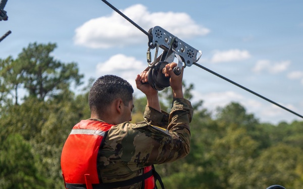 2026 U.S. Army Best Squad Competition: Combat Water Survival Relay Race