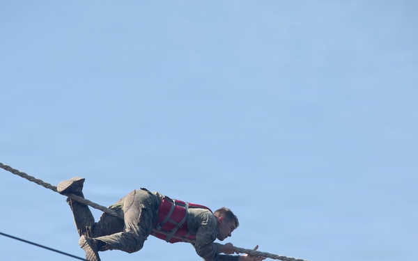2026 US Army Best Squad Competition Combat Water Survival Relay Race