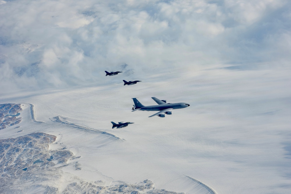 NORAD F-16s Deploy to High North Under Operation ARCTIC VANGUARD