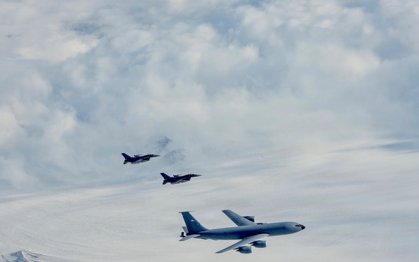 NORAD F-16s Deploy to High North Under Operation ARCTIC VANGUARD