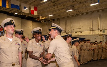 Nimitz Hosts FY-2027 Chief Petty Officer Capping Ceremony