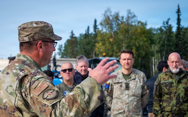 Defense Attaché visit JBER