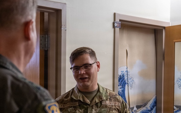 7th AF CC visits the Wolf Pack
