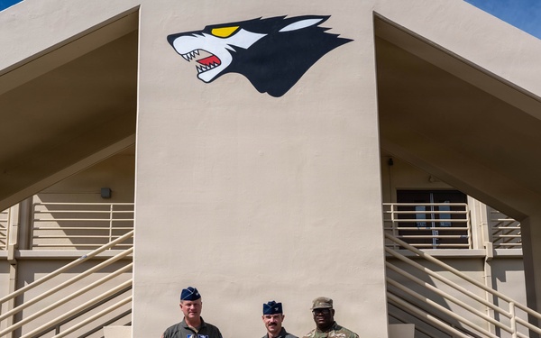 7th AF CC visits the Wolf Pack