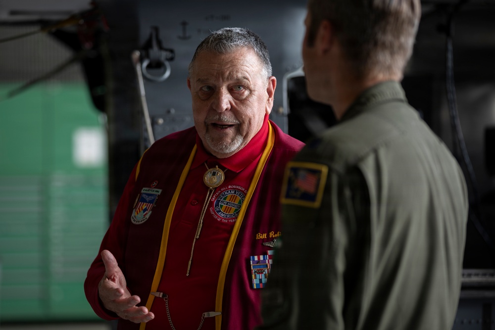 The Alaska Air National Guard’s 176th Wing hosts former Vietnam War POW Bill Robinson