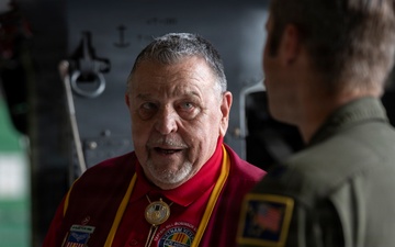 The Alaska Air National Guard’s 176th Wing hosts former Vietnam War POW Bill Robinson