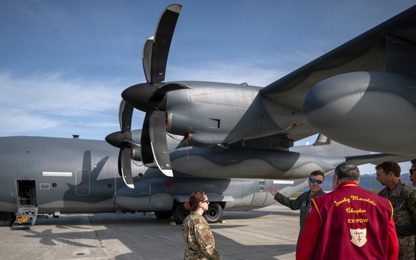 The Alaska Air National Guard’s 176th Wing hosts former Vietnam War POW Bill Robinson