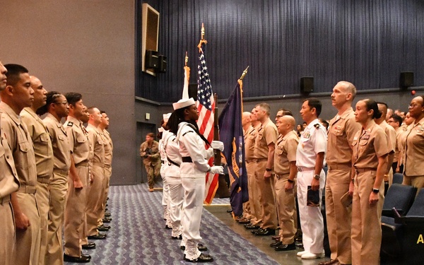 Forging the Future: NAVSUP FLCY Pins Five New Chief Petty Officers