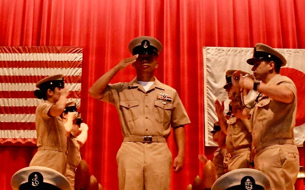 Forging the Future: NAVSUP FLCY Pins Five New Chief Petty Officers