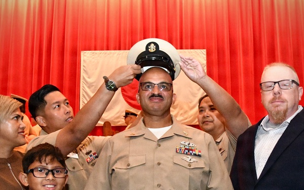 Forging the Future: NAVSUP FLCY Pins Five New Chief Petty Officers