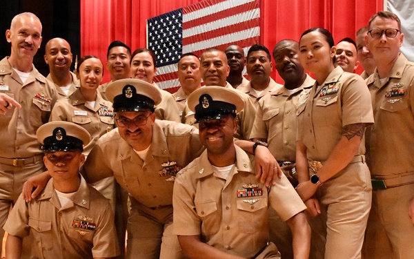 Forging the Future: NAVSUP FLCY Pins Five New Chief Petty Officers