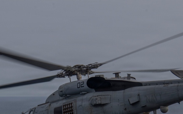 Abraham Lincoln Conducts Flight Operations