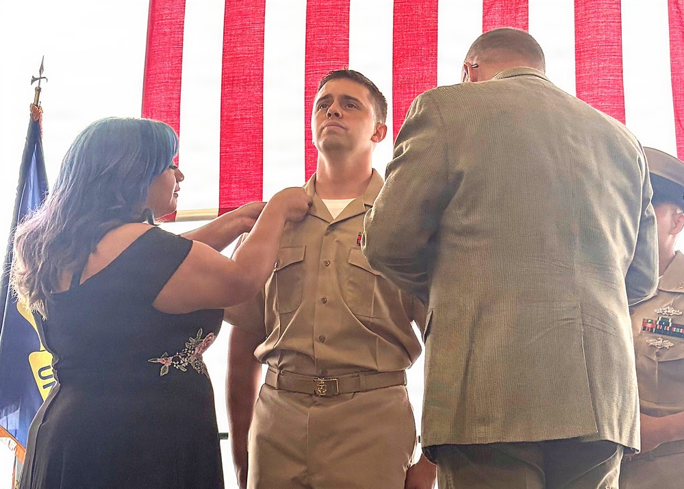 Forging the Future: NAVSUP FLCY Pins Five New Chief Petty Officers