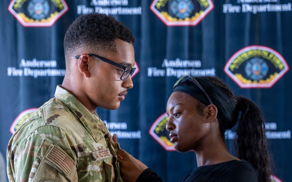 Red Cross Honors Andersen Airman with Highest Individual Lifesaving Award