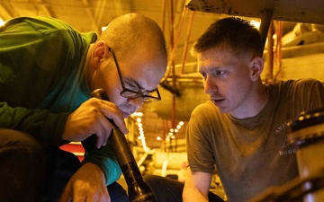 USS George H.W. Bush Conducts Daily Operations