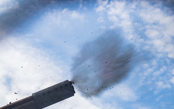 George Washington Fires CIWS